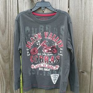 Boys motorcycle shirt